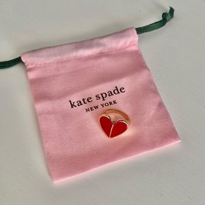 Kate Spade heart ring